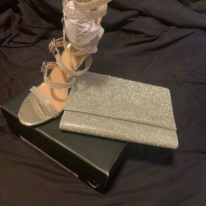 Clear strap heels